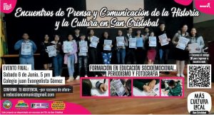 ACTO DE CIERRE DEL EVENTO ENCUENTROS PRENSA Y COMUNICACIÓN DE LA HISTORIA Y LA CULTURA.